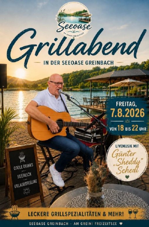 Grillabend in der Seeoase Greinbach