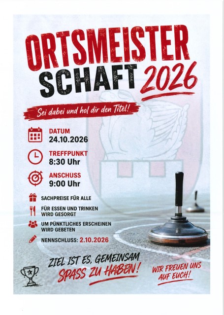 ESV Ortsmeisterschaft 2026
